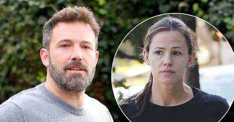 Ben Affleck At Jennifer Garner’s House After Drunken Night Out