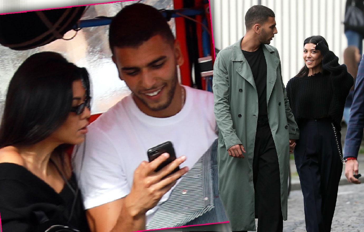 Kourtney Kardashian Younes Bendjima Love In Paris Pics