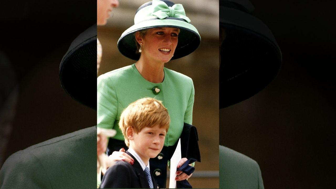 Photo of Princess Diana and Prince Harry