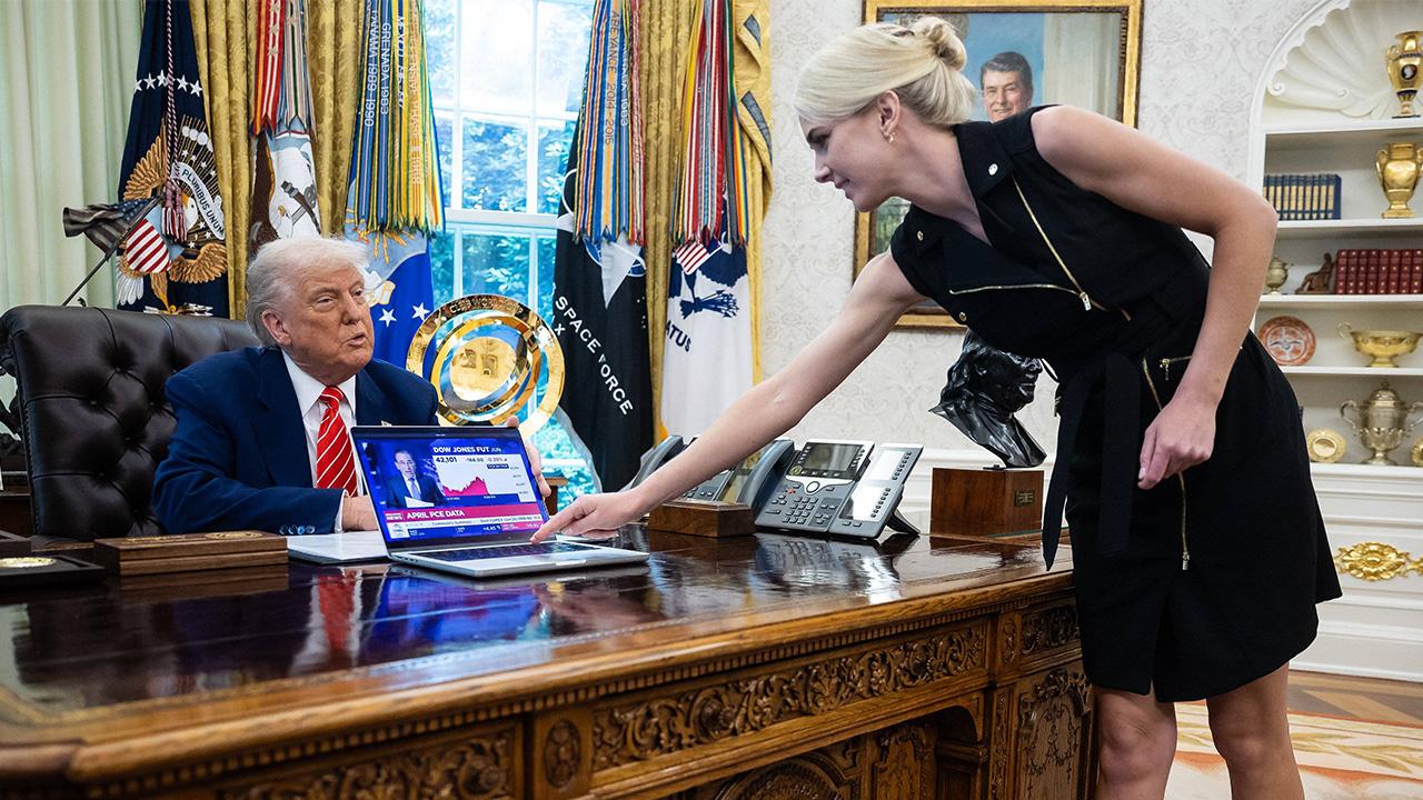 Photo of Donald Trump, Natalie Harp