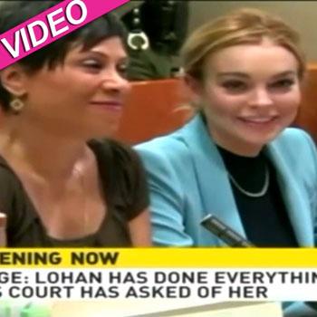 //lindsay lohan off probation hln