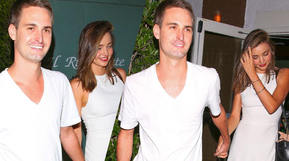 Miranda Kerr Evan Spiegel Photos