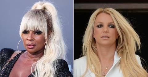 mary j blige thanked tristar britney spears lou taylor billboards speech