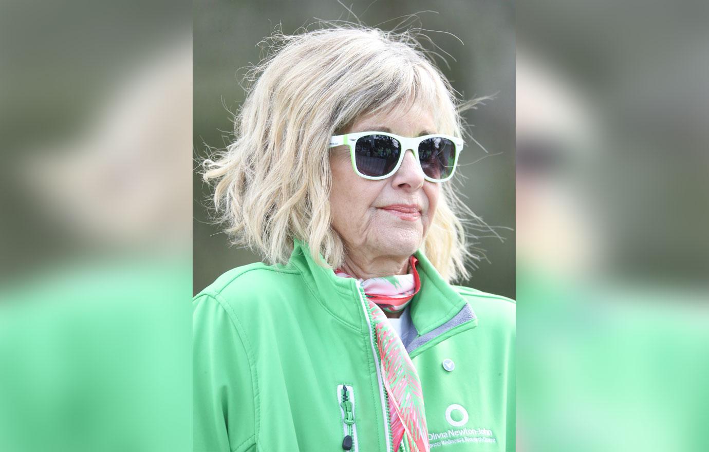 Olivia Newton-John Attends Wellness Walk New Cancer Battle