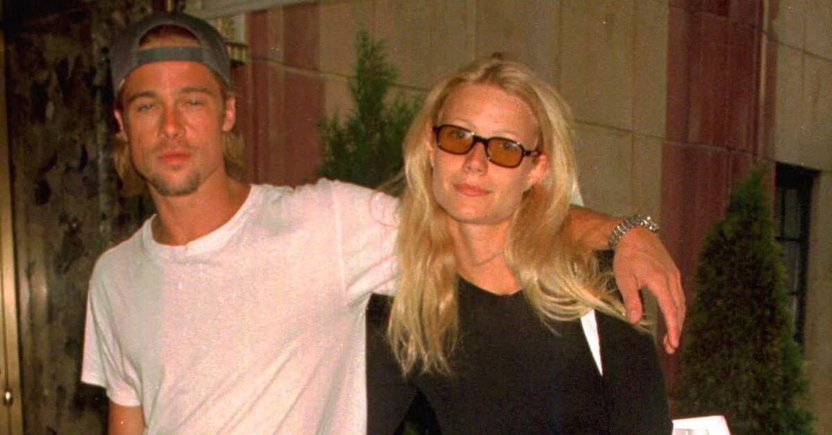 Photo of Brad Pitt and Gwyneth Paltrow 