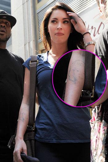 Megan Fox Removing Marilyn Tattoo Because She Claims Monroe Was Bipolar ...