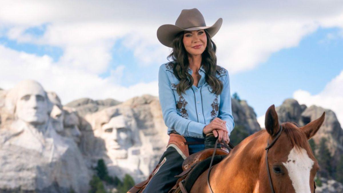 Photo of Kristi Noem DHA ad