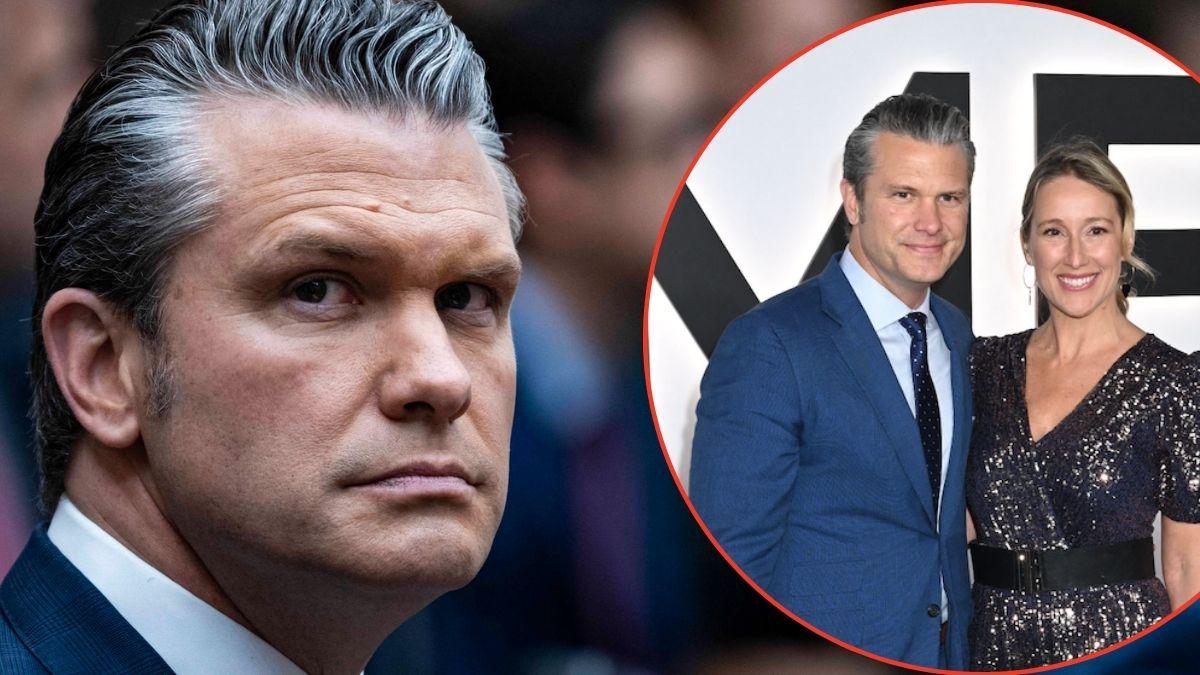 Photo of Pete Hegseth, Jennifer Rauchet