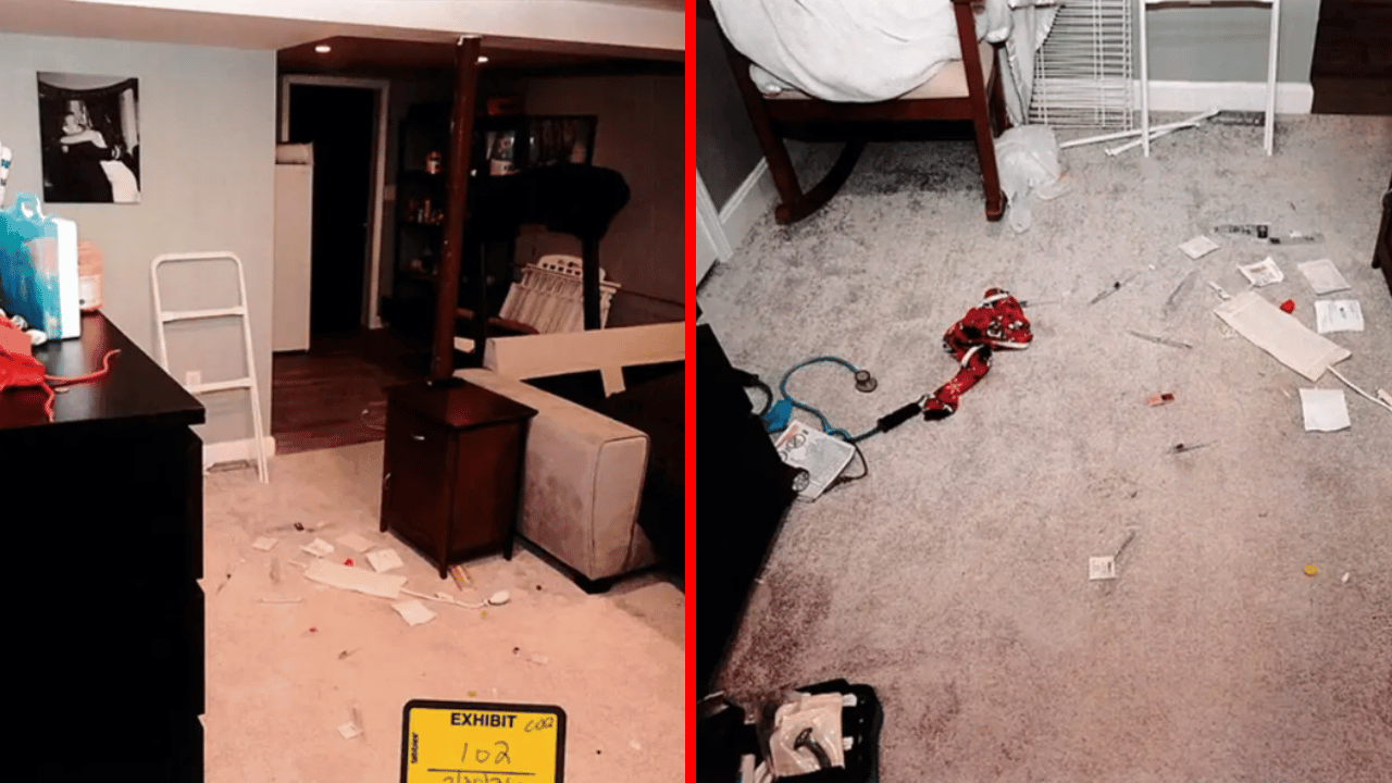 Prosecutors countered the evidence was scattered throughout the Clancy home.