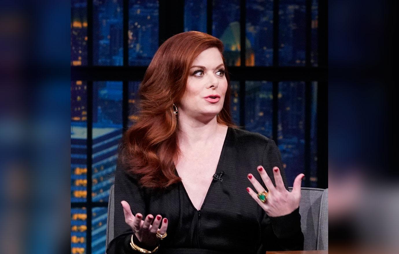 Debra Messing Speaking on LATE NIGHT WITH SETH MEYERS