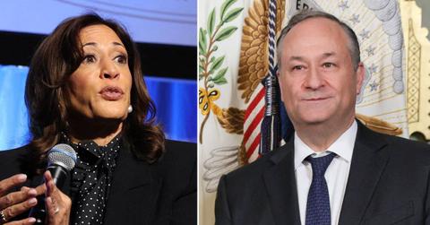 Photo of Kamala Harris and Doug Emhoff