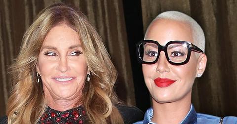 amber rose caitlyn jenner flirty relationshpi