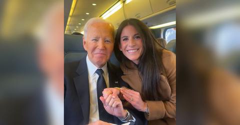 Photo of Joe Biden and Brooke Singman