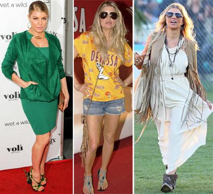 //fergie worst wackiest dressed of the year