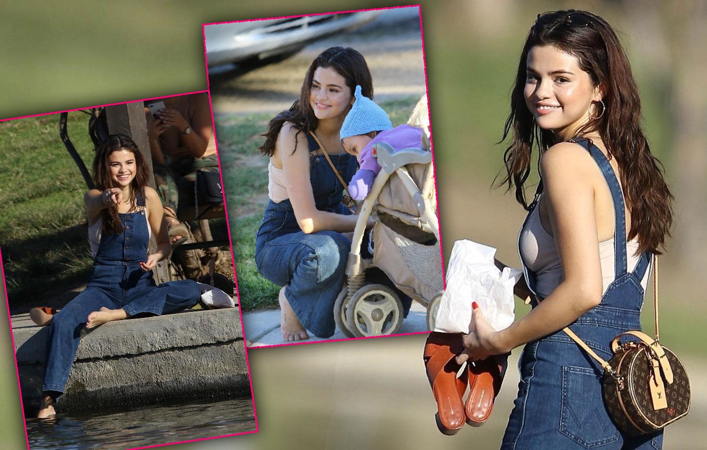 Selena Gomez Justin Bieber Seen Out After Treatment News(02)