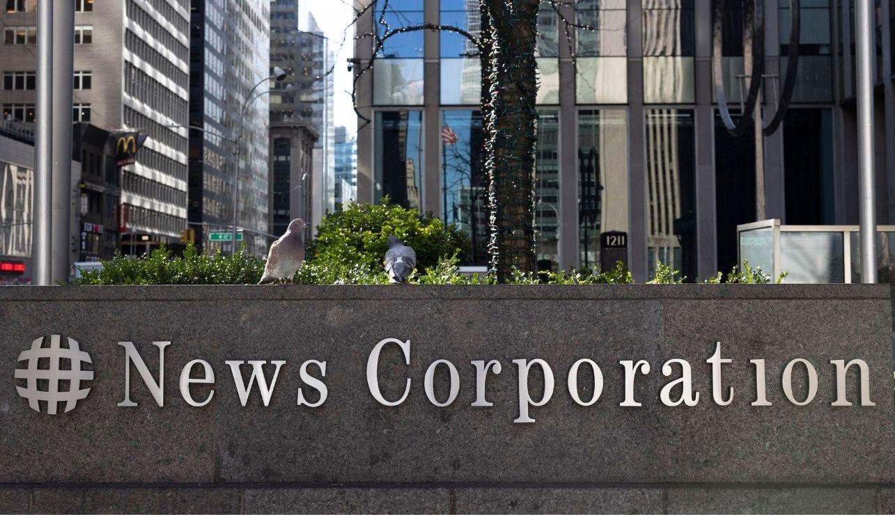 Picture of News Corporation outside of Fox News Channel