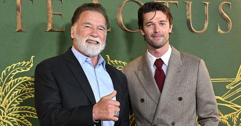 Photo of Arnold Schwarzenegger and Patrick Schwarzenegger