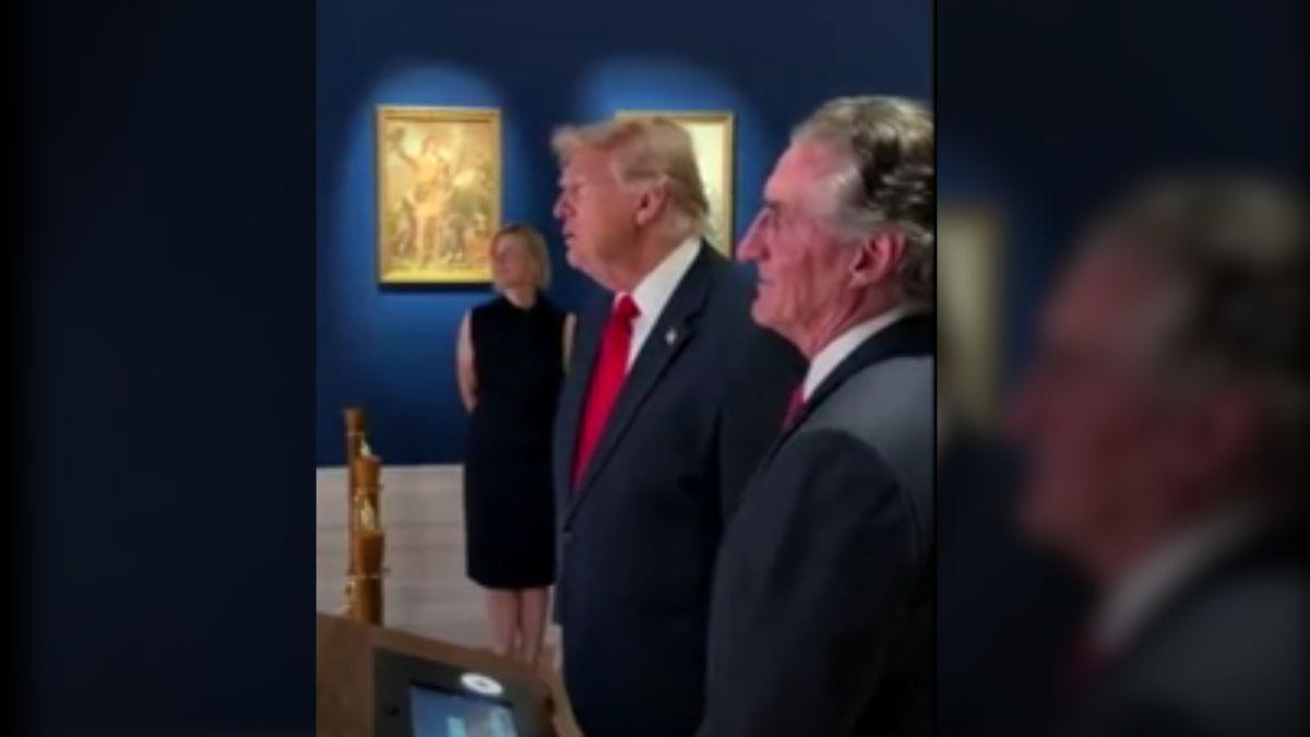 The president was referring to his recent visit to the new Theodore Roosevelt Library.