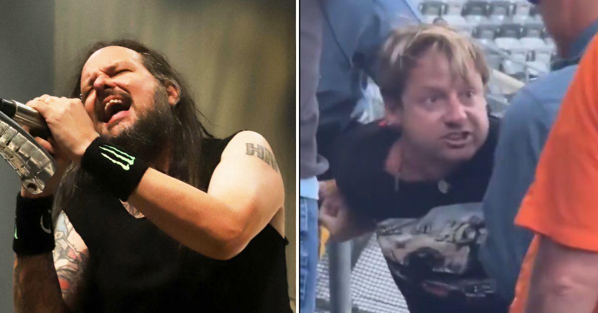 Composite photo of KoRn. 