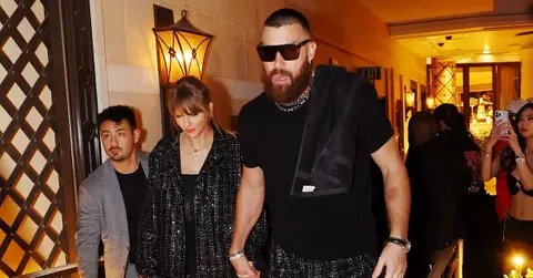 Taylor Swift and Travis Kelce
