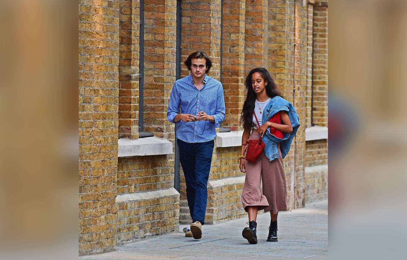 Malia Obama Boyfriend PDA London