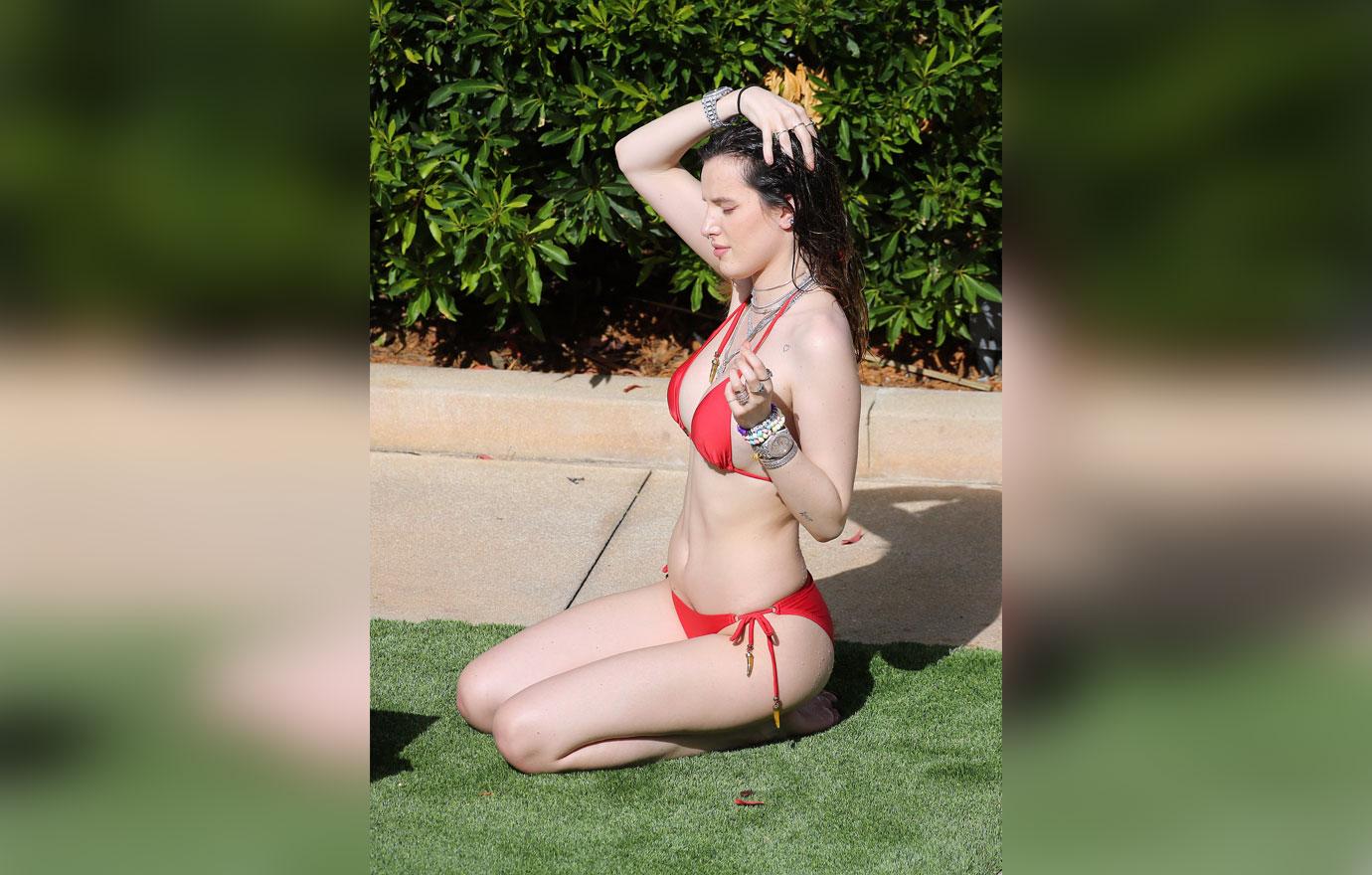 Bella Thorne Bikini Pics Ooze Sex, Beer and Armpit Hair!