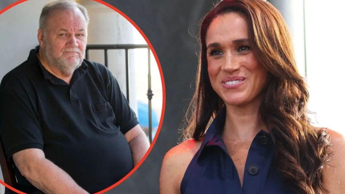 Photo of Meghan and Thomas Markle