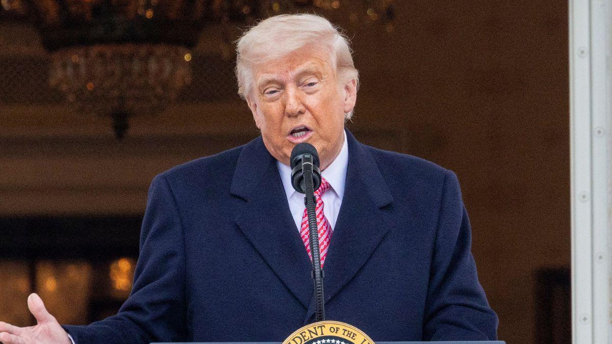 image of Social media rumors began circulating that Trump had been hospitalized at Walter Reed.