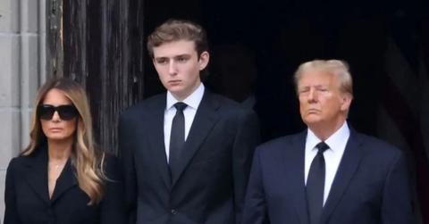 Barron is the only son of Melania and Donald Trump.