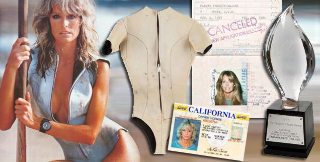 //farrah fawcett item acution pp