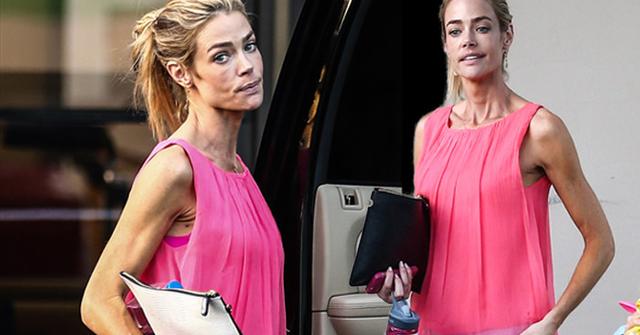 She Doesn’t Have An Eating Disorder! Shockingly Skinny Denise Richards ...