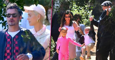 Katy Perry & Orlando Bloom Attend Kanye West’s Sunday Service