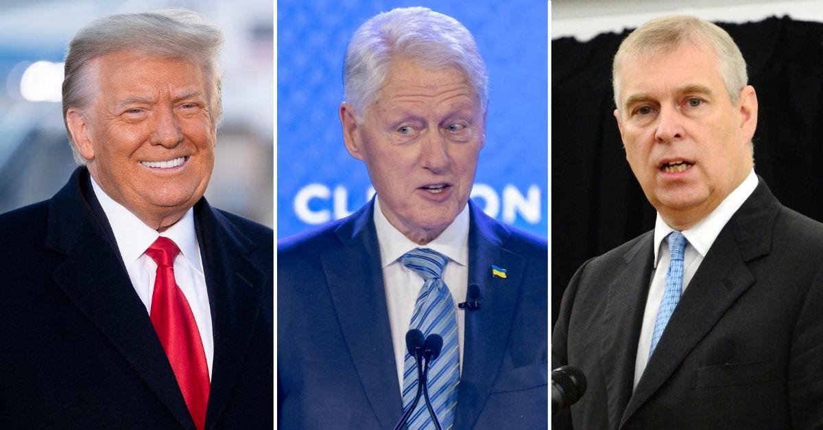 jeffrey epstein accuser tapes donald trump bill clinton prince andrew