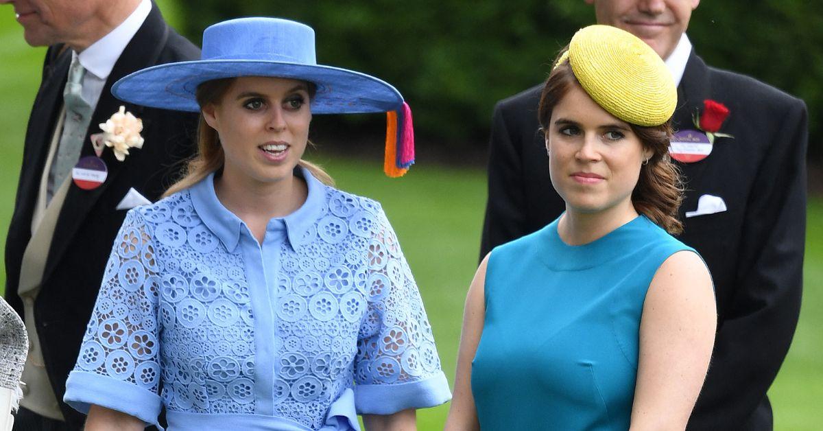 Photo of Princesses Beatrice and Eugenie.