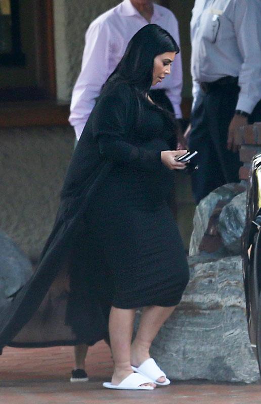 Kim Kardashian Painful Pregnancy Weight Gain 52 Pounds