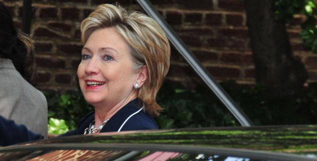 //hilary clinton never driven car