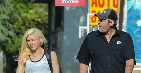 Blake Shelton Gwen Stefani Kids Ice Skating