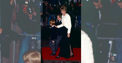 prince william prince harry werent close until princess diana death