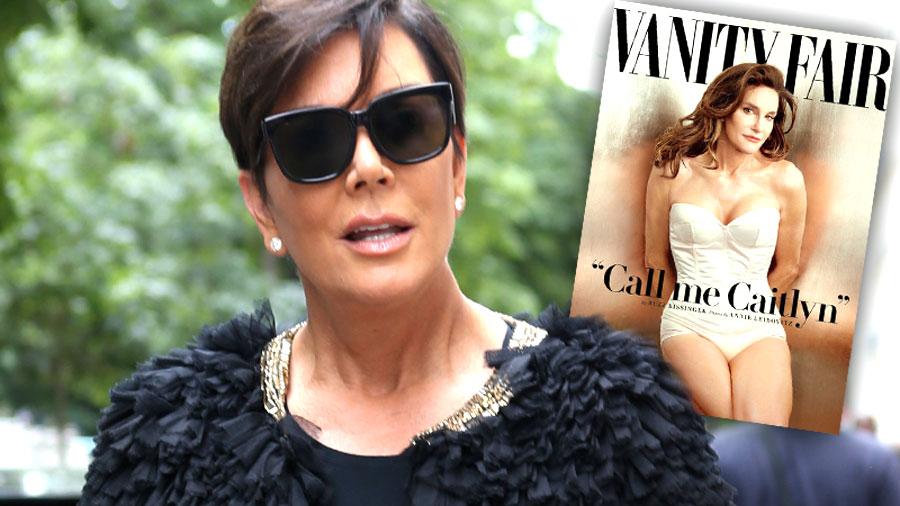 Kim Kardashian tried to crash Caitlyn Jenner's Vanity Fair photo shoot