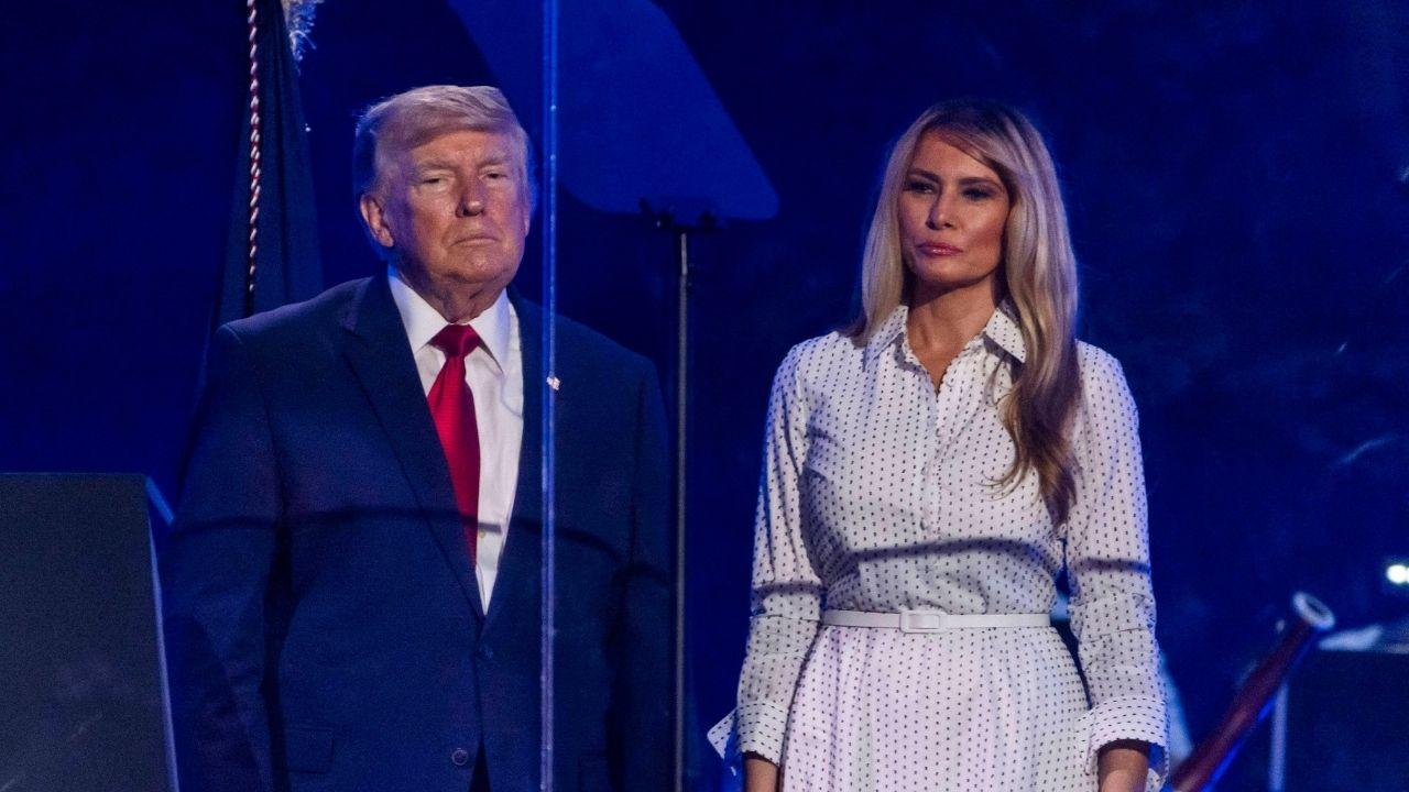 Image of Jimmy Fallon threw a jab at Melania Trump during a recent episode of his show.