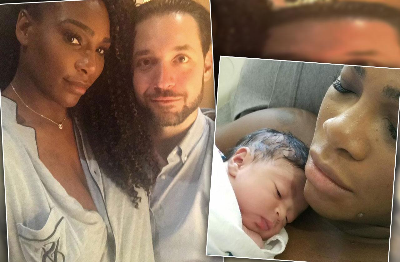 Serena Williams Baby Photos Delivery Crisis