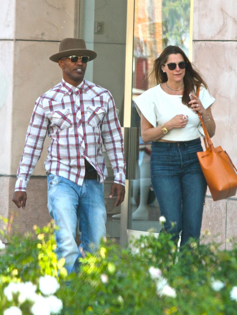 Jamie Foxx Katie Holmes Engagement Rumors Mystery Woman