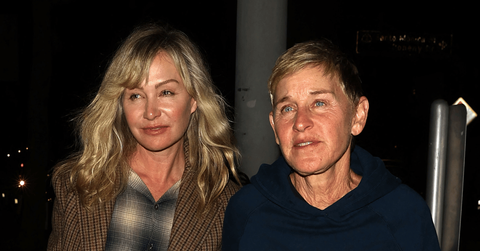 Photo of Portia de Rossi and Ellen DeGeneres