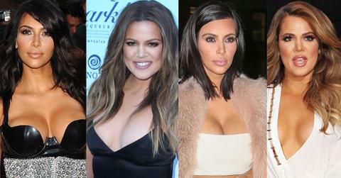 Kim Kardashian & Khloe Kardashian Boob Battle
