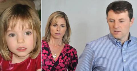 Madeleine McCann and her parents