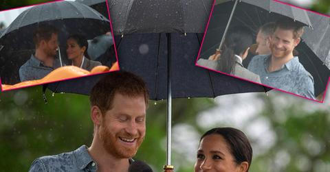 Meghan Markle Prince Harry PDA Smiles Australia