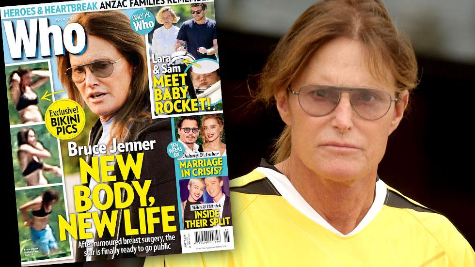 Bruce Jenner Bra Photos Furious Australian Magazine