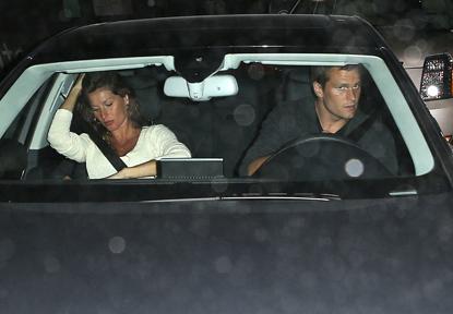 //gisele bundchen tom brady dinner