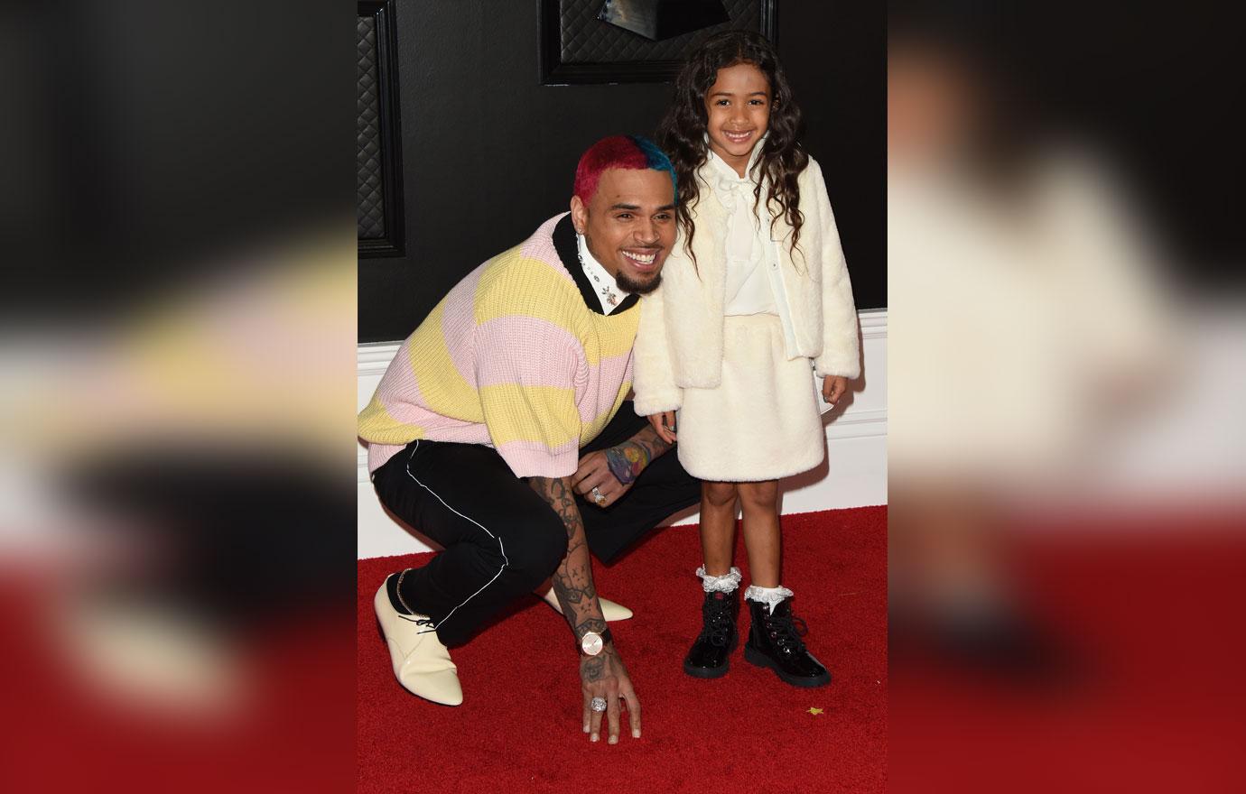 chris brown alleged baby mama diamond two months child