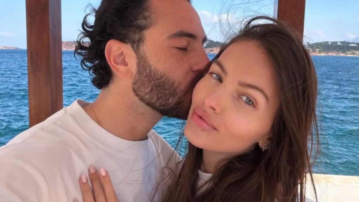 Photo of Thylane Blondeau and DJ Ben Attal